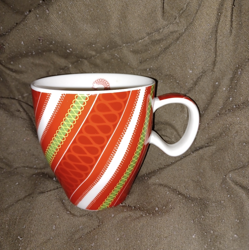 Starbucks 2005 candy cane holiday 10 oz mug (061824E)